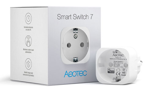 ZWA023 Aeotec ZWave Smart Switch 7 Plug In Smart Switch - Distributor  Aartech Canada