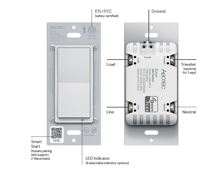 Illumino Switch - Aeotec