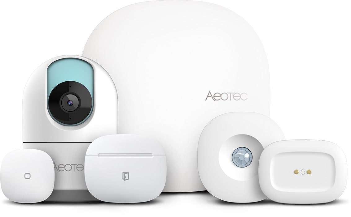 AEOTEC - Contrôleur domotique Zigbee et Z-Wave Smart Home HUB V3 (gamme  SmartThings)